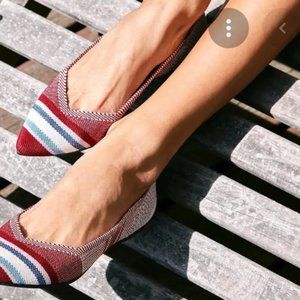 ROTHYs- Pointed flats- RARE! RED WHITE & BLUE Rare size 8 1/2